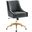 Discern Performance Velvet Office Chair In Gray
