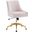 Discern Performance Velvet Office Chair In Pink EEI-5079-PNK