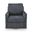 Dishford Swivel Accent Chair In Storm