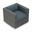 District Club Chair In Cast Lagoon and Slate