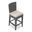 District Counter Height Chair In Canvas Flax and Slate