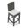 District Counter Height Chair In Canvas Natural and Slate