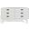 Donald 6 Drawer Dresser In White