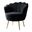 Donata Barrel Chair In Black