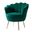 Donata Barrel Chair In Green