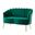 Donata Loveseat In Green