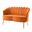 Donata Loveseat In Orange