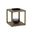 Doncaster Side Table In Smoke Grey