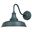Dorado 12 Inch Outdoor Wall Light In Hunter Green and White