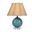 Dottie Blown Glass Table Lamp In Blue
