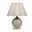 Dottie Blown Glass Table Lamp In Taupe