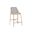 Dover Counter Stool In Napa Stone and Polo Club Stone