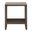 Traditions Dovetail End Table In Acacia Brown