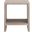 Traditions Dovetail End Table In Natural Gray Acacia