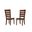 Dovetail Horizontal Slat Side Chair In Natural