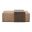 Traditions Dovetail Upholstered Coffee Table In Ivanhoe Toast and Burnished Brown