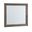 Dovetail Landscape Mirror In Mystic Grey