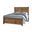 Dovetail Queen Board and Batten Bed In Natural