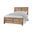 Dovetail Queen Board and Batten Bed In Sun Bleached White
