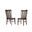 Dovetail Vertical Slat Chair In Aged Grey