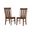 Dovetail Vertical Slat Chair In Natural