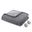 Dream Soft Heated Blanket In Grey