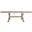 Dresden Dining Table with 21 Inch Leaf In Bone White