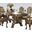 Acme Dresden Pedestal Dining Table