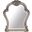 Dresden Mirror (Vintage Bone White)