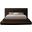 Drew Corduroy Fabric Full Bed In Brown