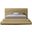 Drew Corduroy Fabric Full Bed In Camel