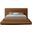 Drew Corduroy Fabric Full Bed In Saddle