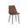 Drew Dining Chair Set of 2 In Bravo Cognac