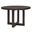 Driftwood 48 Inch Round Dining Table In Burnt Timber