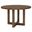 Driftwood 48 Inch Round Dining Table In Medium Wood
