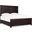Driftwood King Panel Bed In Black