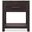 Driftwood One-Drawer Nightstand In Burnt Timber
