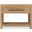 Driftwood One-Drawer Nightstand with Stone In Light Wood