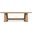 Driftwood Rectangle Cocktail Table In Light Wood