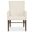 Driftwood Upholstered Arm Chair In Beige and Medium Wood
