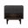 Duane Nightstand In Dark Brown and Black