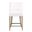 Duet LiveSmart Peyton Counter Stool In Pearl and Natural Gray