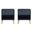 Dumbo Nightstand with 1 Drawer Set of 2 In Midnight Blue