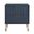 Dumbo Nightstand with 2 Drawer In Midnight Blue