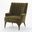 Duncan Chair In Moss Velvet