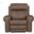 Duncan Power Recliner with Power Headrest and Lumbar In Dark Brown