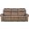 Duncan Power Sofa with Power Headrest and Lumbar In Brown