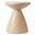Dune Fiberglass Outdoor Side Table In Beige