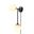 Duo Modern Contemporary Plug-in Wall Sconce In Matte Black
