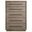 Durango 5-Drawer Bedroom Chest In Washed Oak